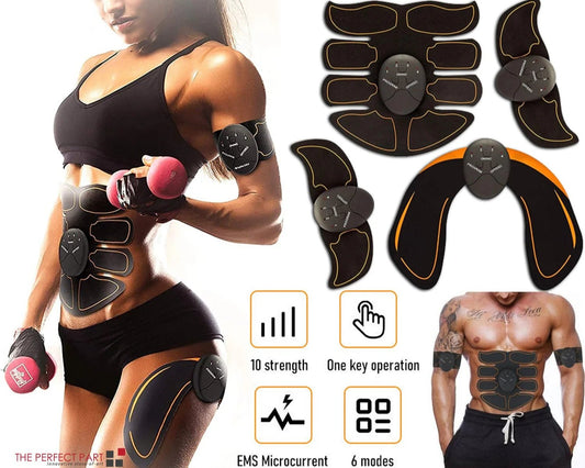 EMS Abdominal Muscle Toning Trainer and Fitness Belt for Enhanced Core Strength